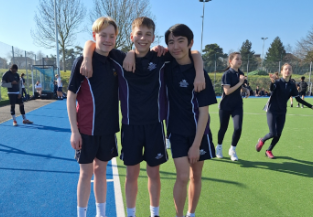 Cross Country runners from LSA