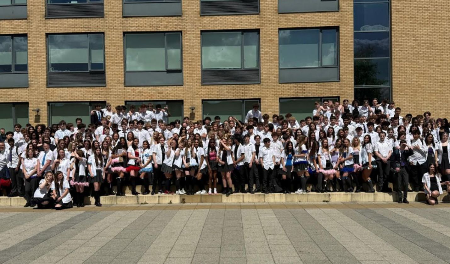 Year 11 lined up